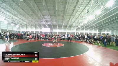 144v Champ. Round 1 - Thomas Bartholmew, American Fork V vs Brady Whiting, Union V