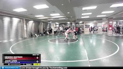 108 lbs Round 2 - Hendrix Edstrom, Upper Valley Aces vs Jason Lewis, Grizzly Wrestling Club