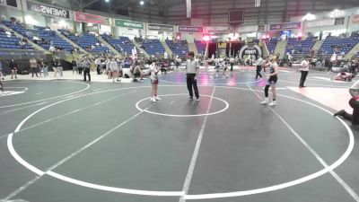 98 lbs Quarterfinal - Layton Sauvageau, Carrington Pitcrew vs Ashton Horning, LAW Wrestling