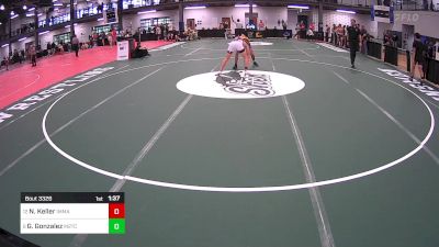 135 lbs Final - Nate Keller, Immaculata vs Gideon Gonzalez, M2tcnj