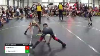 65 lbs Round 1 (6 Team) - Jeremiah Martinez, Pomona Elite vs Hunter Blanchard, Olympia