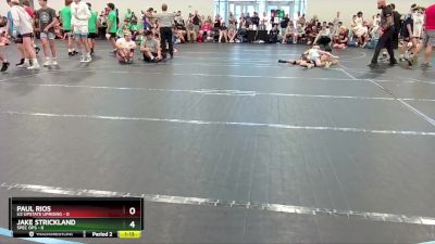 98 lbs Round 4 (6 Team) - Jake Strickland, Spec Ops vs Paul Rios, U2 Upstate Uprising