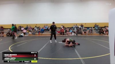 72 lbs Round 1 - Ross Branch, Unattached vs Aiden Smith, Gaston Grizzlies