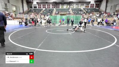 90 lbs Round Of 16 - Matt Anderson, Level Up Wrestling Center vs Jacob Stewart, 706 Wrestling