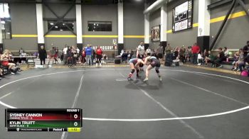 112 lbs Round 1 (6 Team) - Sydney Cannon, Chasing Titles vs Kylin Truitt, SOTM Black