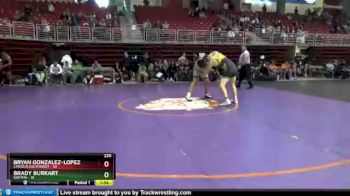 220 lbs Round 1 (8 Team) - Bryan Gonzalez-Lopez, Lincoln Southwest vs Brady Burkart, Gretna