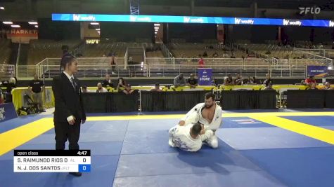 SERGIO RAIMUNDO RIOS DA SILVA vs NATHAN J. DOS SANTOS 2024 Pan Jiu Jitsu IBJJF Championship