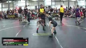 49 lbs Round 1 (6 Team) - John Petrovic, No Escape Wrestling Academy vs Gabriel Gracia, Indiana Outlaws
