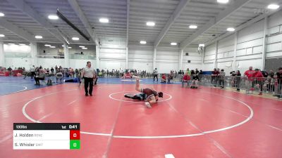 130 lbs Consi Of 8 #1 - Jonathon Holden, Renegades vs Stephen Whisler, Smitty's Wrestling Barn