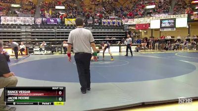 120 lbs Quarterfinal - Rance Vessar, Effingham-Atchison Co Community vs Jacob Moore, Haven