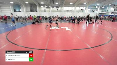 136 lbs Round Of 32 - Bryan Desroche, Woodbury Salem NH vs Brody Kesl, Bristol CT