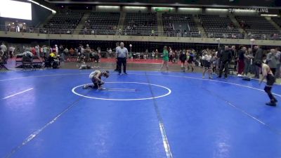 62 lbs Consi Of 8 #2 - James Peacock, Millington vs Benjamin Bailey, Cherry Hill