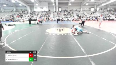 182 lbs Rr Rnd 2 - Caden Finck, Buffalo Valley Black vs Noah Sumner, Indiana Outlaws Black