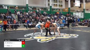 170 lbs Final - Andrew Donahue, Wyoming Seminary vs Tyler Albis, John Jay-ef