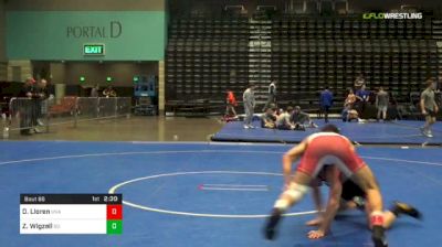 141 lbs Round Of 32 - Durbin Lloren, Unattached vs Zac Wigzell, Southern Oregon