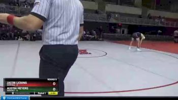 152 lbs Round 5 (8 Team) - Jacob Licking, Norfolk vs Austin Meyers, Waverly