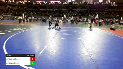 90 lbs Consi Of 8 #1 - James Nalewajko, Old Bridge vs Jake Baginski, Montville