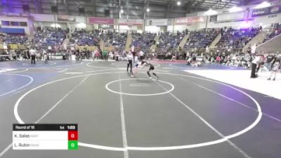 88 lbs Round Of 16 - Kiahna Salas, Northglenn vs Lexi Rubin, Mancos Bluejays