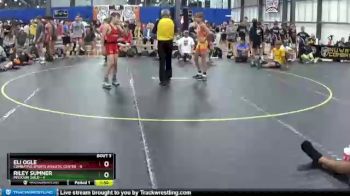 90 lbs Quarterfinals (8 Team) - Eli Ogle, Combative Sports Athletic Center vs Riley Sumner, Missouri Gold