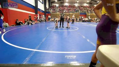 70 lbs Quarterfinal - Daxton Stewart, Vian Wrestling Club vs Johnathon Primeaux, Henryetta Knights Wrestling Club