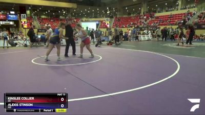 225 lbs Round 2 - Kinslee Collier, OK vs Alexis Stinson, MO