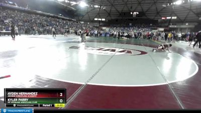 74 lbs 5th Place Match - Ayden Hernandez, Ascend Wrestling Academy vs Kyler Parry, Mt Spokane Wrestling Club