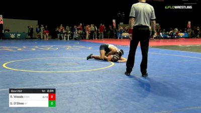 141 lbs Round Of 16 - Real Woods, Stanford vs Garrett O'Shea, Air Force