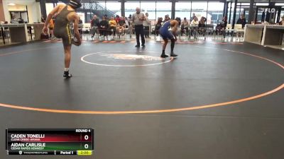 JV-18 lbs Round 4 - Aidan Carlisle, Cedar Rapids Kennedy vs Caden Tonelli, Clear Creek-Amana