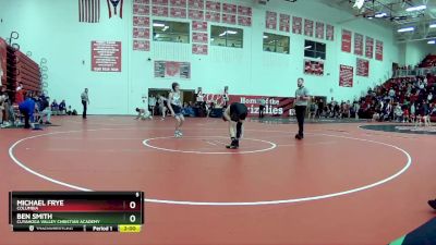 106 lbs Round 2 - Michael Frye, Columbia vs Ben Smith, Cuyahoga Valley Christian Academy