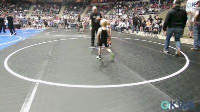 40 lbs Consi Of 16 #2 - Camden Holden, Ponca City Wrestling vs Bryer Williams, Locust Grove Youth Wrestling