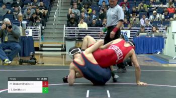 141 lbs Final - Yianni Diakomilhalis, Cornell vs Tyler Smith, Bucknell