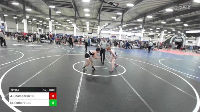 120 lbs Consi Of 16 #2 - Joseph Chamberlin, Vail Wrestling vs Micheal Romero, Painted Desert WC