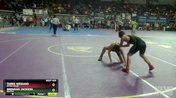 D 1 152 lbs Cons. Round 3 - Tarek Weigand, Baton Rouge vs Brennan Jackson, Benton