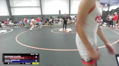 150 lbs Cons. Round 3 - Raymond Slater, Reality Sports Wrestling Club vs Noah Saqallah, Washington