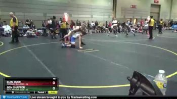 167 lbs Round 2 (8 Team) - BEN SHAFFER, Elite Athletic Club vs Eian Rush, Michigan Bulldogs