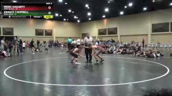 125 lbs Finals (2 Team) - Kinnick Campbell, Iowa Gold vs Meric Hagarty, Iowa Black