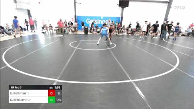 135 lbs Rr Rnd 3 - Ethan Rothman, Team Tugman vs Carter Brickley, Level Up