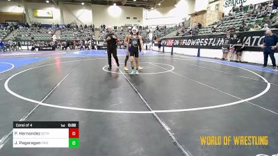 105 lbs Consi Of 4 - Phillip Hernandez, Dethrone vs Jahryzen Pagaragan, Pride Wrestling