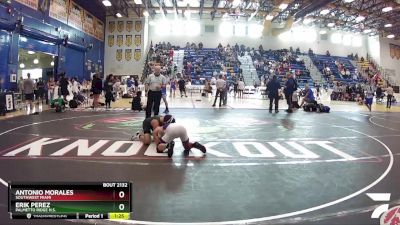 113 Blue Round 4 - Erik Perez, Palmetto Ridge H.S. vs Antonio Morales, Southwest Miami