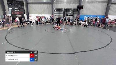 49 kg Semifinal - Ava Zucker, Razor Red vs Daylee Watson, MGW Vanquishers