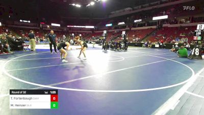 105 lbs Round Of 32 - Tessa Fortenbaugh, Canyon vs Maddison Heinzer, Gilroy