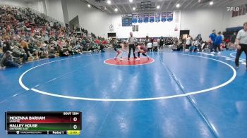 130 lbs 1st Place Match - Halley House, Cheyenne East vs McKenna Barham, Laramie