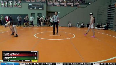 154 lbs Round 5 - Ian Addison, Hoover vs Cody Lenhardt, New Hope HS