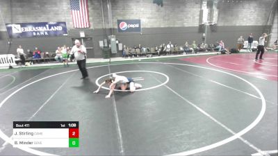 106 lbs Rr Rnd 1 - Jacob Stirling, Camel Kids vs Bode Minder, Governors