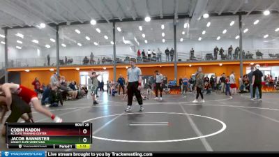 129 lbs Round 2 - Jacob Bannister, Legacy Elite Wrestling vs Cobin Rabon, KC Elite Training Center