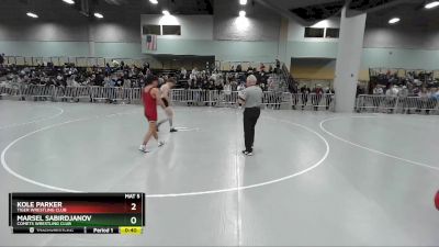 132 lbs Cons. Round 4 - Marsel Sabirdjanov, Comets Wrestling Club vs Kole Parker, Tiger Wrestling Club