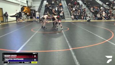 16U-8 lbs Round 1 - Boden White, Immortal Athletics vs Trenton Whiteaker, Austin