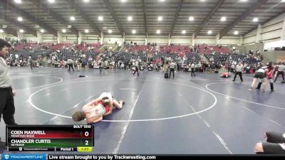 147 lbs Semifinal - Chandler Curtis, Skyridge vs Coen Maxwell, Mountain Ridge