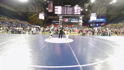 144 lbs Cons 8 #1 - Dalien Duarte, Arizona vs Ryleigh Lefkowitz, Oklahoma