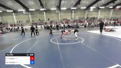 175 kg Semifinal - Aiden Trujillo, Stout Wrestling vs William Thwaits, Mustang Wrestling Club